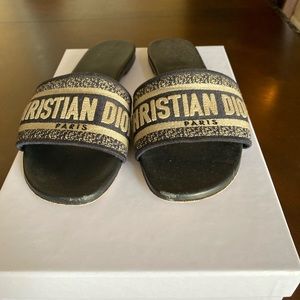 Christian Dior Dway Slides Good Condition